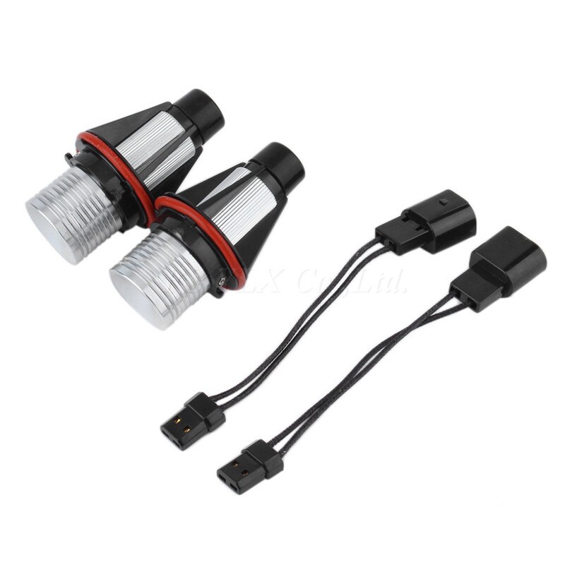 FSYLX 1set LED Angel Eyes LED Marker für BMW E39 xenon weiß led angel eye halo-licht FÜR BMW e53 E60 E61 E63 E64 E65 E66 E87