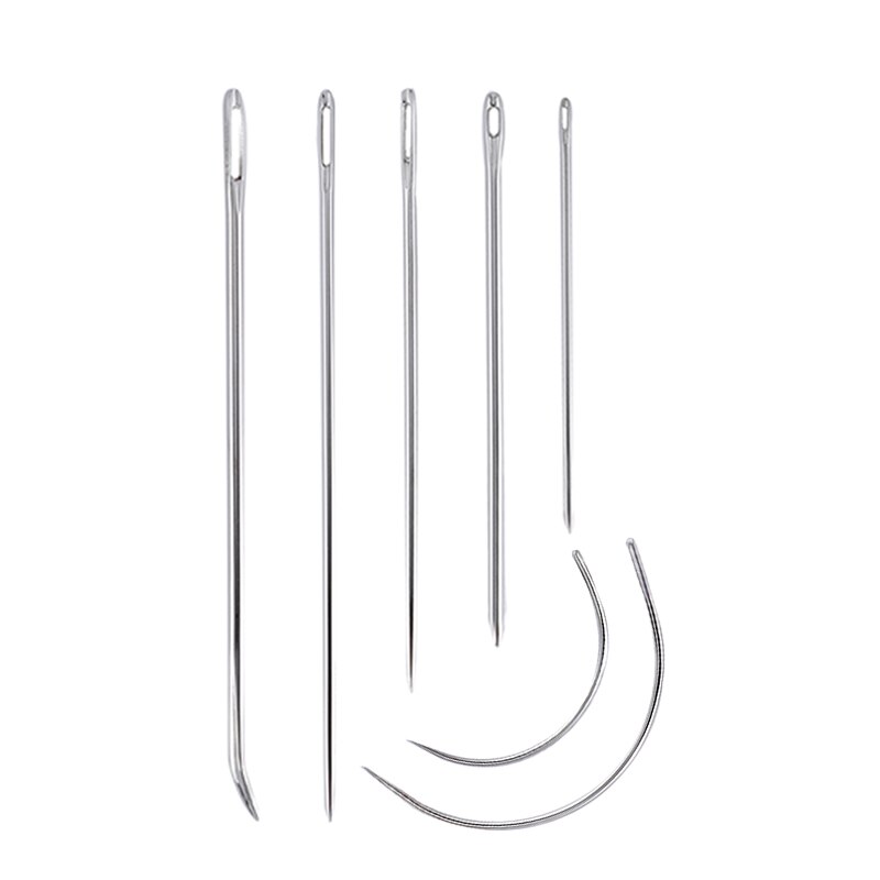 LMDZ-Kit de costura de cuero con hilo encerado, aguja para cuero, herramientas de trabajo, dedal, Zapatero, reparación de lona: Type 3