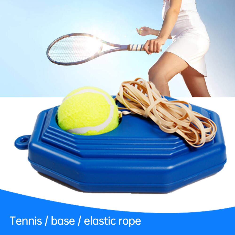 Heavy Duty Tennis Training Tool Baseboard Sparring Device Exercise Tennis Ball Sport Self-study Rebound Ball With Tennis Trainer