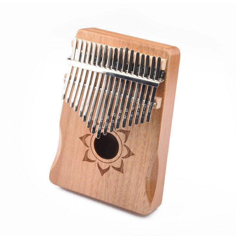 17 Keys Kalimba Thumb Piano Finger Flexible Piano African kalimba Made By Single Board Wood Mahogany Musical Instrument For Kids