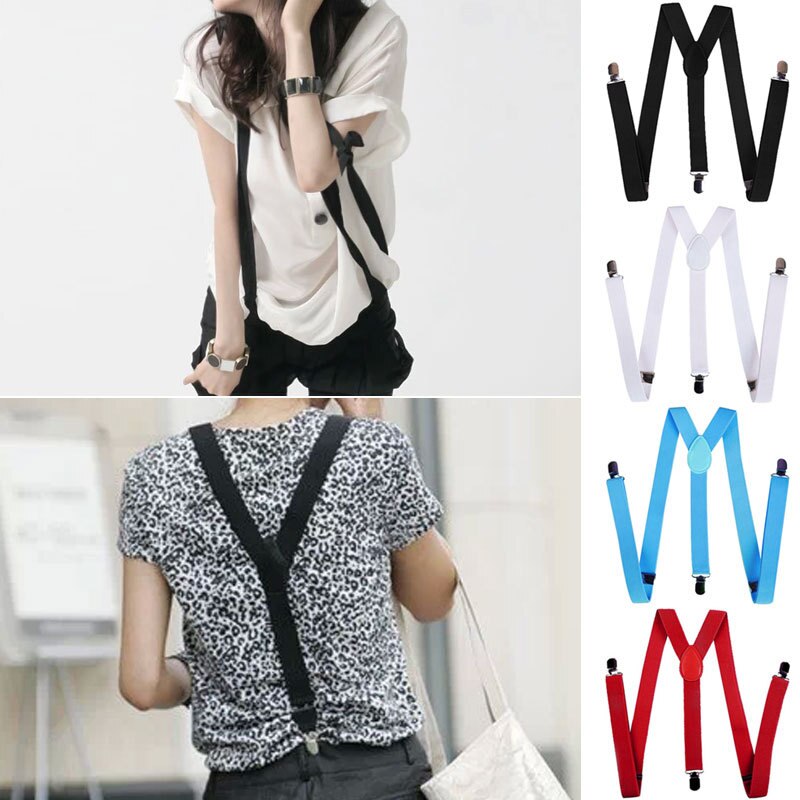 17 Kleuren Mode Vrouwen Mooie Elastische Verstelbare Band Clip Bretels Kleding Accessoires