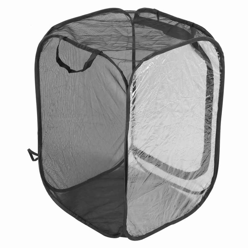 agriculture hydroponics Foldable Plant Greenhouse Ventilated Insect Cage Housing Enclosure Breeding Cages vitamins