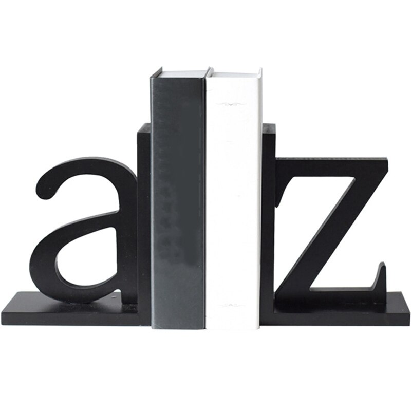 Eenvoudige En Moderne Brief Boekensteun Boekensteun Kantoor Boekenkast Boekensteun Brief Boekenkast Ornament