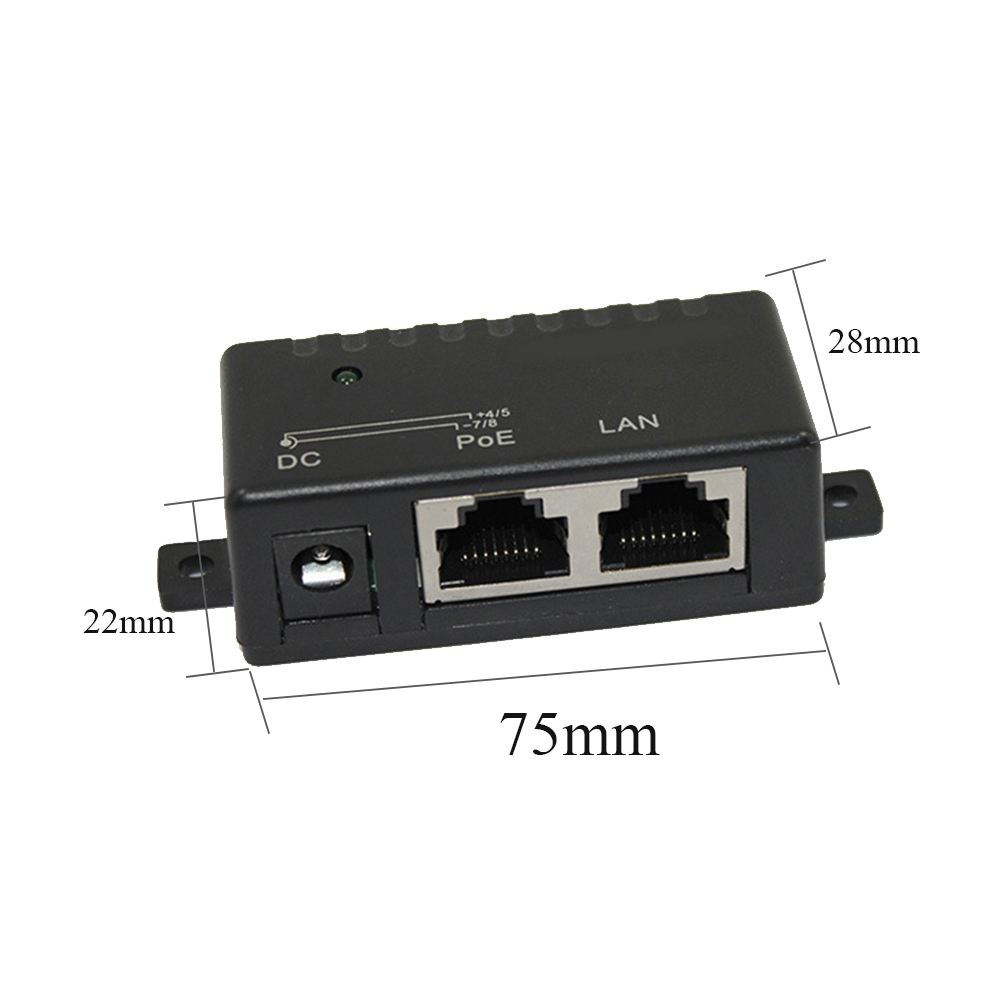 Woopower til modul tilbehør ip kamera poe adapter 5v 12v 24v 48v/1a poe power splitter