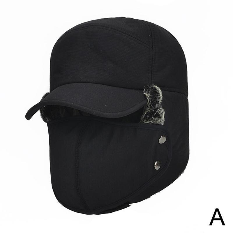 Winter warm Face Mask Men Winter Aviator Fudd Trooper Bomber Hood Hat Elmer Ear Flap Cap Ski Mask H5M6: A