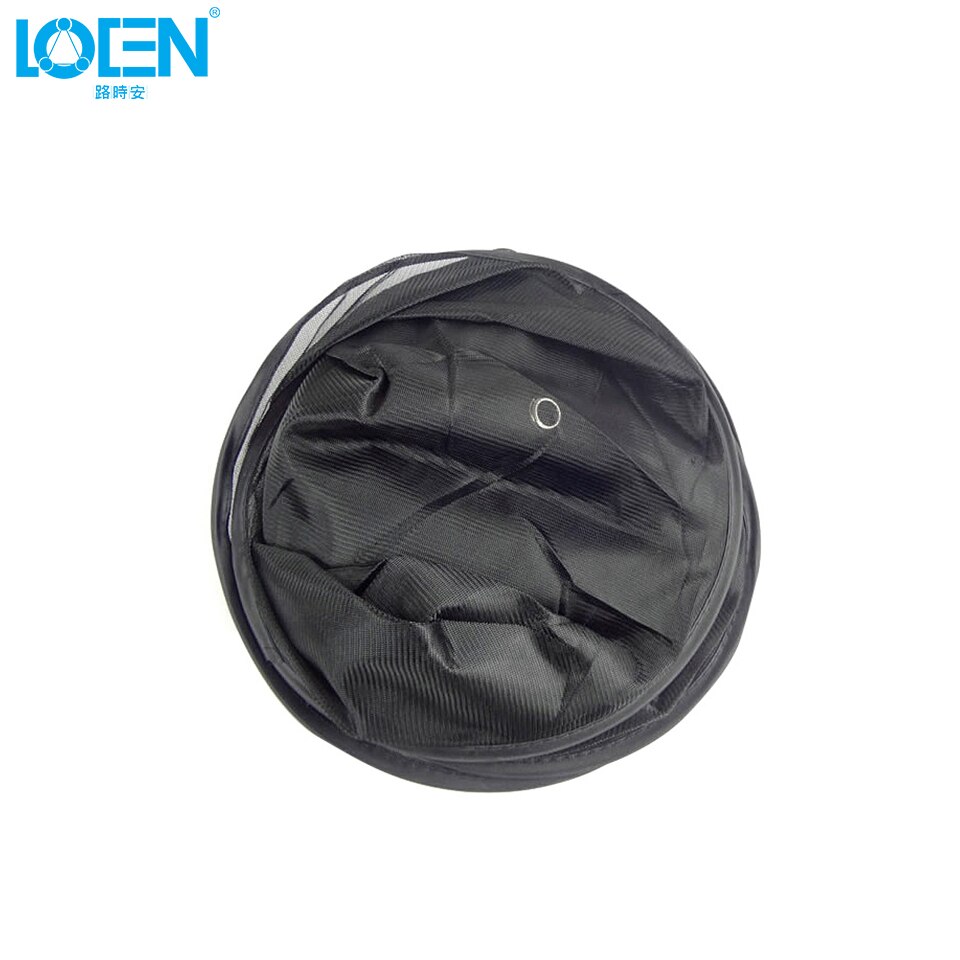 Loen 1Pc 100*43Cm Draagbare Zwart Gaas Auto Achter Voorruit Gordijn Voor Auto Met Suckers Achter Zonnescherm cover Solar Bescherming