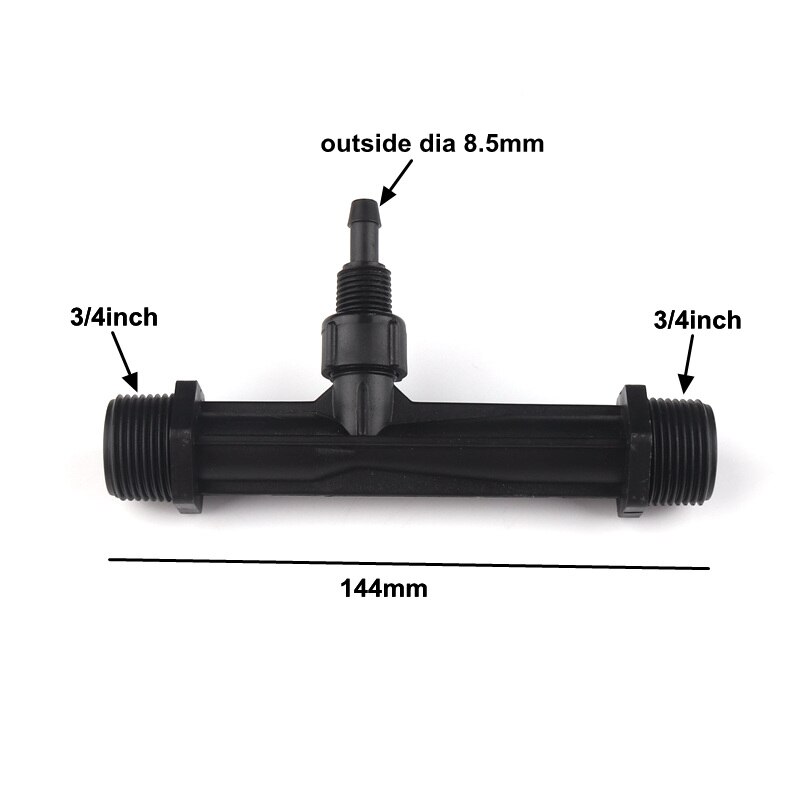 1 pc 1/2 ''3/4" Venturi Meststof Mixer Injectoren Landbouw Tuin Water Tube Tuin Tub Spa Ozon Injector