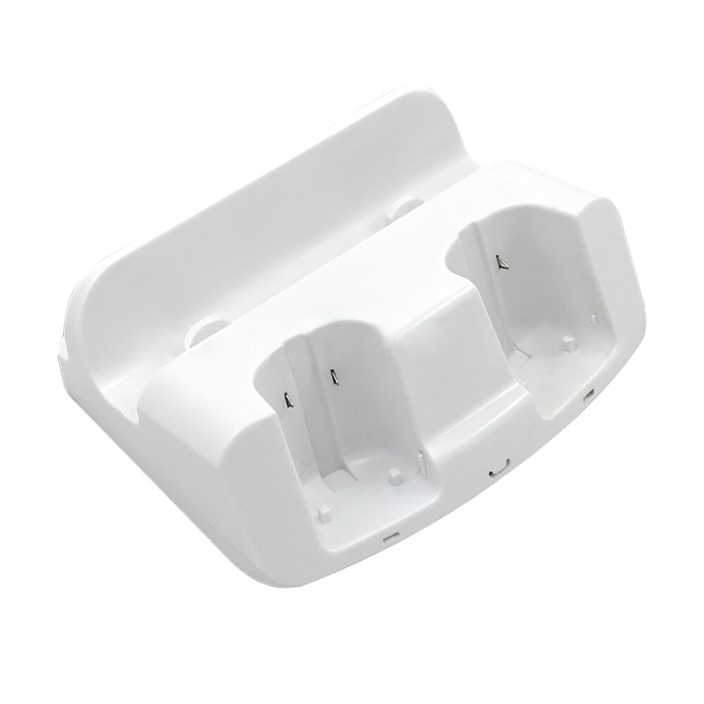 Gamepad Charger Dock Voor Wii Laadstation Dock Stand Snel Opladen Voor Wii Remote En Wii U Gamepad Usb Snelle stabiele Speler: WHITE