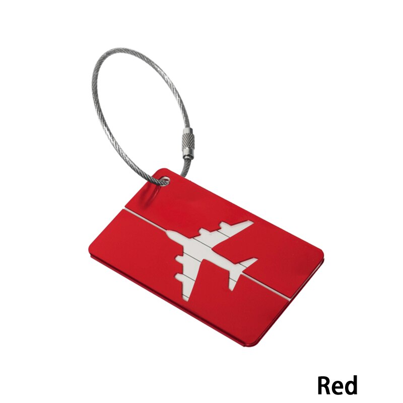 Accessoires de voyage pour bagages et sacs, classique, nouveauté à la , caoutchouc, en Aluminium, sangles d'étiquette, valise, étiquette de bagage, directe: 7