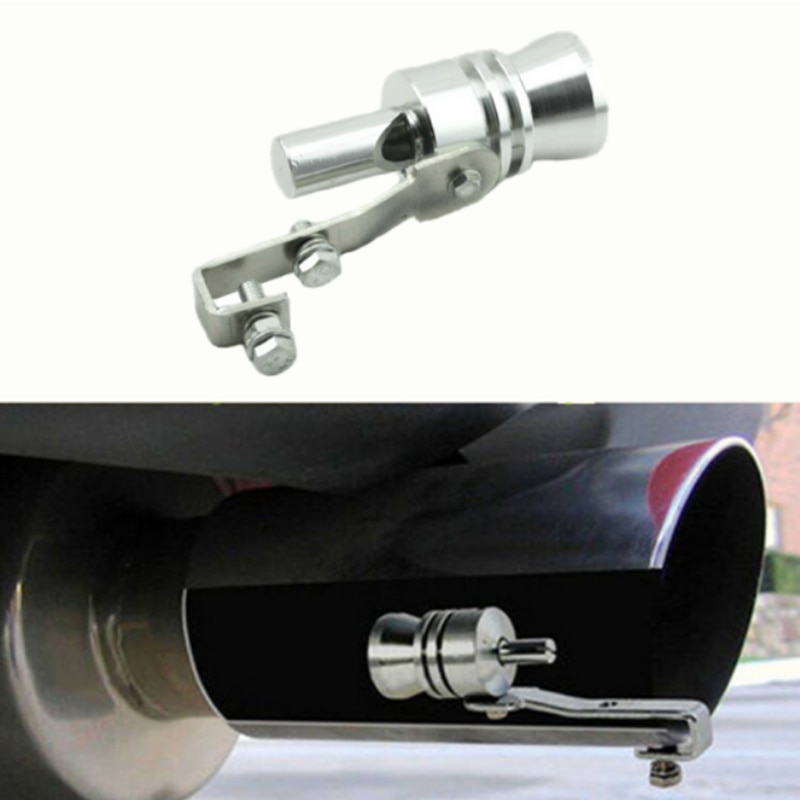 Universal bil turbo ljud ljuddämpare avgasrör biltillbehör för fiat panda bravo punto linea croma 500 595