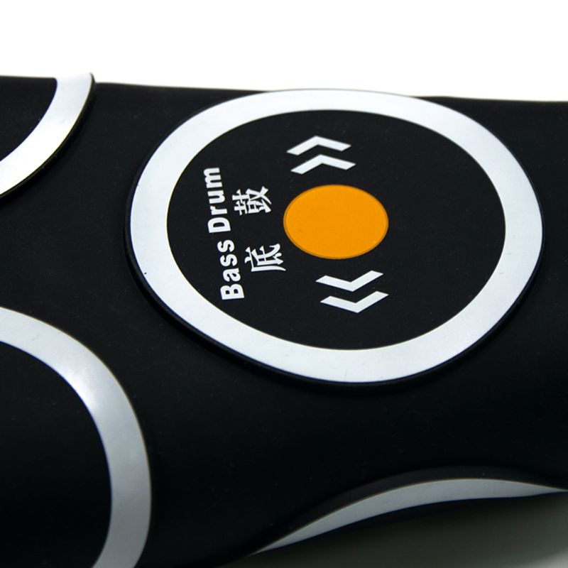 Portable Silicone Hand Roll Electronic Drum Children Percussion Instrument Tool