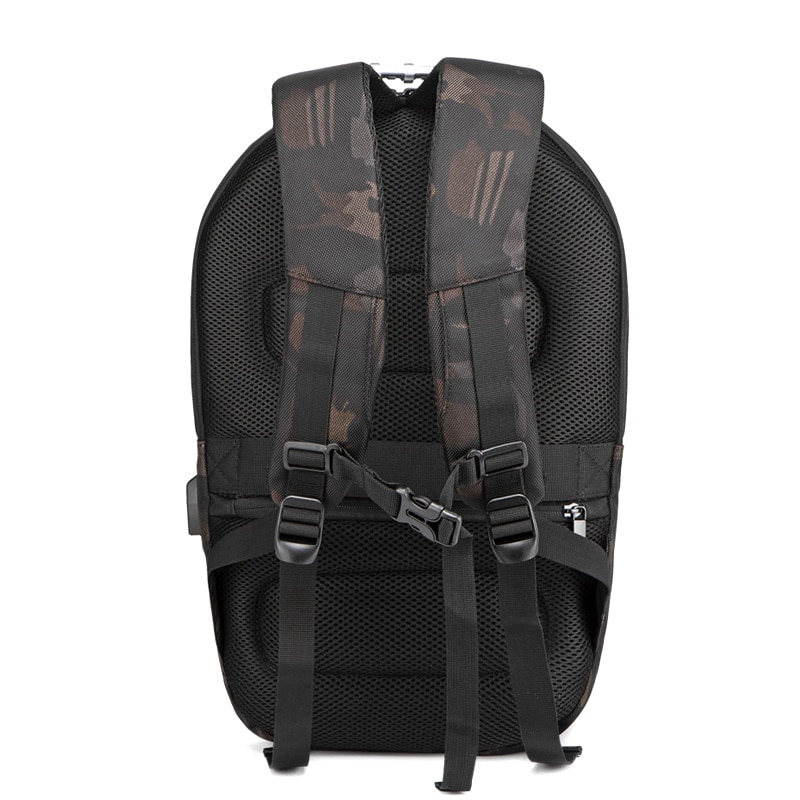 Bluetooth Music Speaker Backpack School Bag USB Charging Multi-functional for Travel Outdoor EDF88