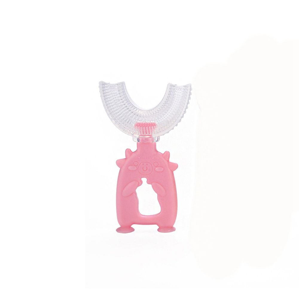 360 ° Reiniging 2-8 Jaar Oude Peuter Kinderen Tanden Reinigen Borstels U-Vorm Tandenborstels Oral Care Kids tandenborstels: 6CM-A1