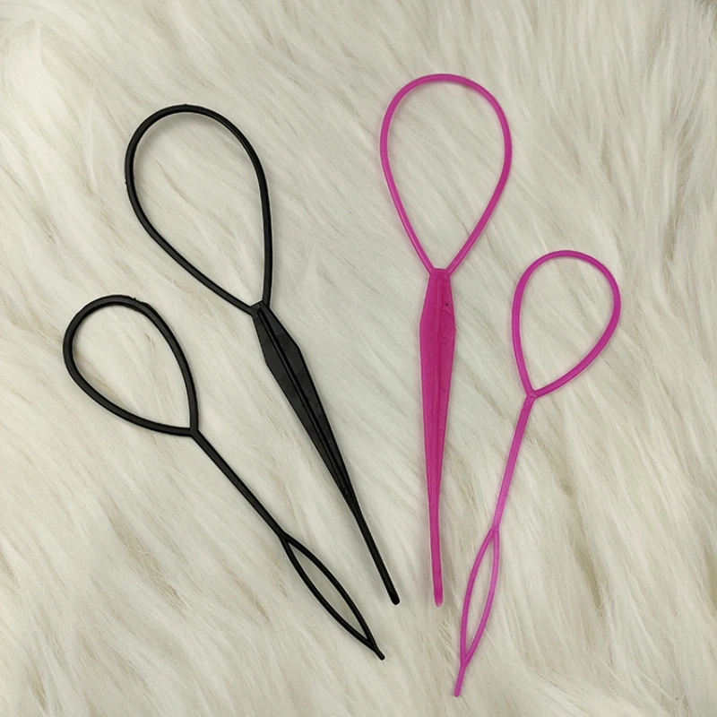 2 Stück ziehen Stift Haar Eisstockschießen Ball Kopf Haar Locken wickler aufbringen lockiges Haar Werkzeug geflochtene Nadel Haar Locken wickler einstellen Haar Nadel бигуди