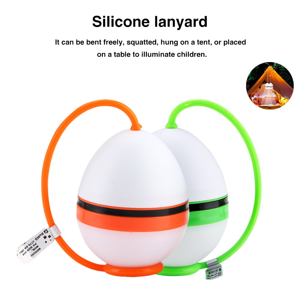 Mini linterna LED portátil para colgar, lámpara de emergencia LED, linterna colgante impermeable con cordón flexible