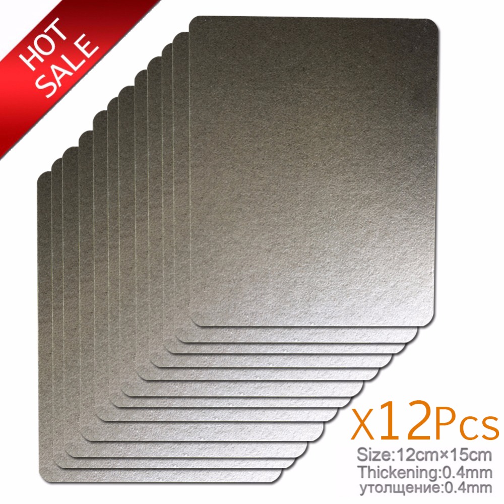 12pcs 12*15cm mica Plates Spare parts thickening m... – Grandado