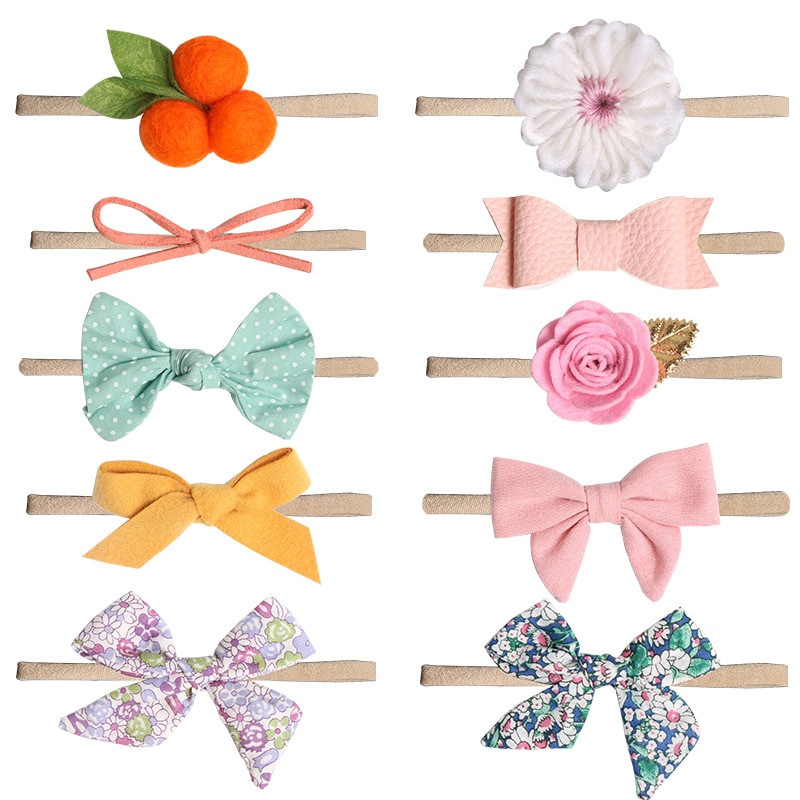 Kids Headband Bow For Girl Rabbit Ear Hairbands Turban Knot Kids Turbans Accessoire for Newborn Toddler Children Baby Turban