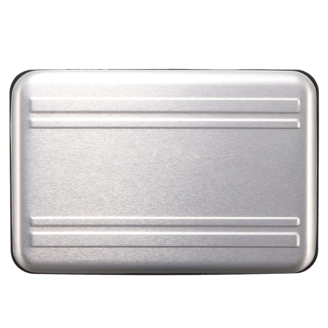 Aluminum 8 in 1 Micro-SD SDHC Memory Card Storage Carrying Case Protector Silver