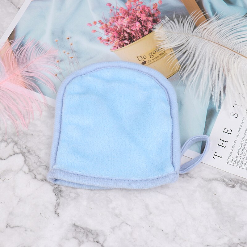 Reusable Microfiber Face Cloth Magic Face Towel Makeup-Remover Cleansing Glove For Women: BL