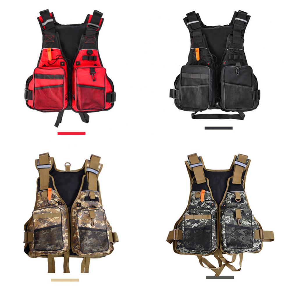 45% Discounts ! Outdoor Adjustable Floating Fly Fishing Jacket Multi-pocket Waistcoat