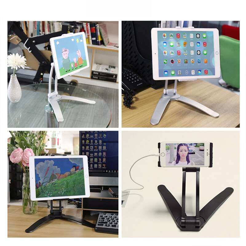 Tablet Mount Stand 2-in-1 Kitchen Wall Counter Top Desktop Mount recipe Holder Stand For 7 to 10 Inch Tablet fits iPad Pro