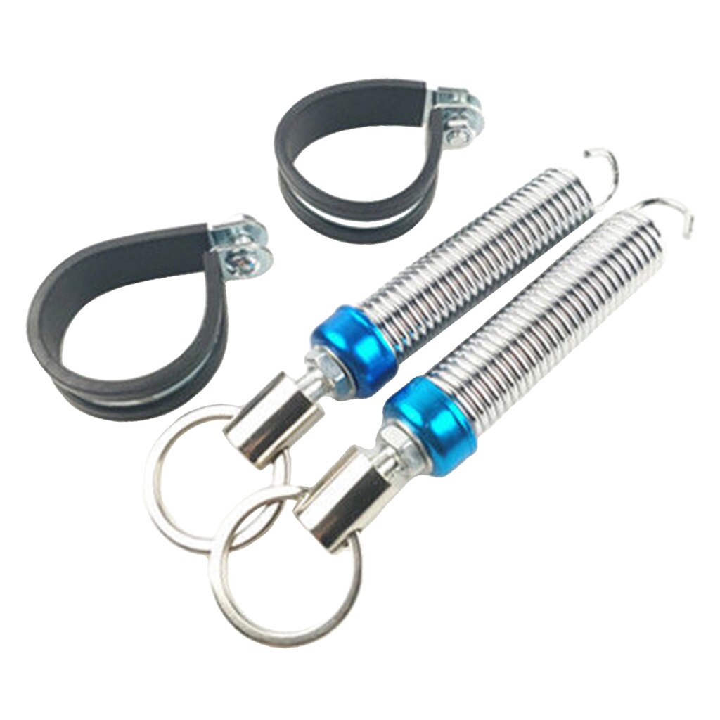 2pcs Car Boot Lid Lifting Spring with Clamp Auto Remote Opening Random Color
