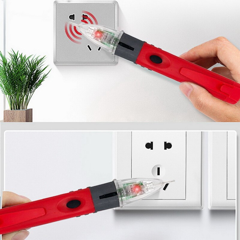 Non-contact Test Pen Detector With LED Flashlight Electric Tester Home Safety Induction Electric Test Pen