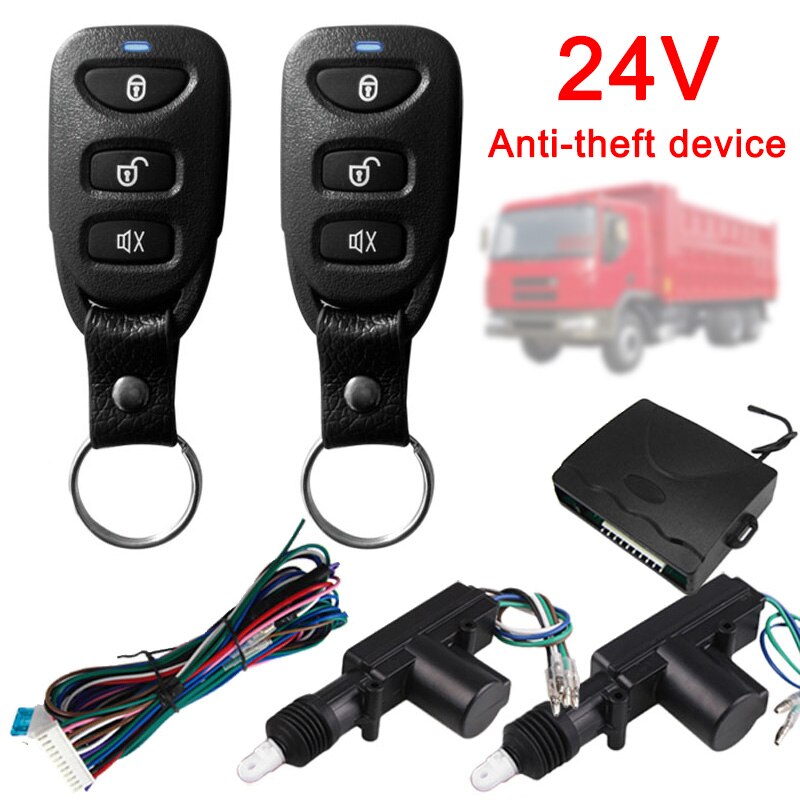 Car Security Anti Theft Keyless Entry Kit with 4 Power Door Lock Actuator F-Best