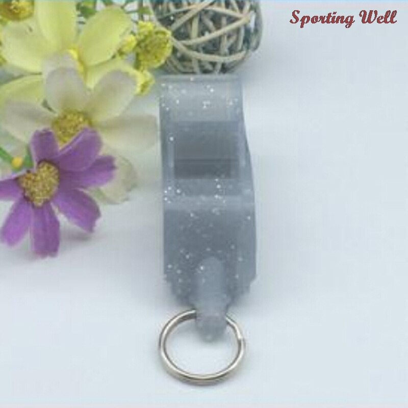 Basketball Referee Whistle Soccer Big Sound Football Referee Whistle Outdoor Sports Camping Emergency Survival: Light Grey
