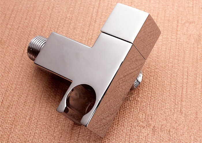 Brass Kitchen Bathroom Accessories Angle Valve with Holder for Toilet / Sink / Basin / Water Heater Angle Valves 1/2"