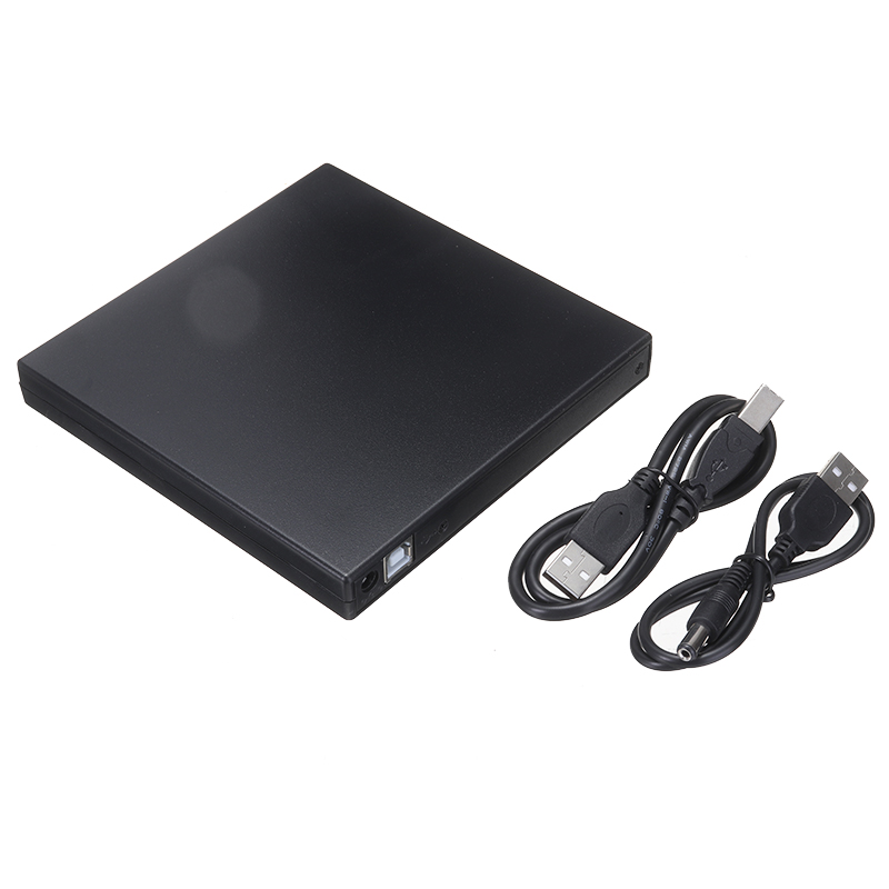 Pohiks 1pc USB 3.0 Slim External DVD/CD ROM Burner Writer Player Portable Desktop Notebook Universal CD Recorder