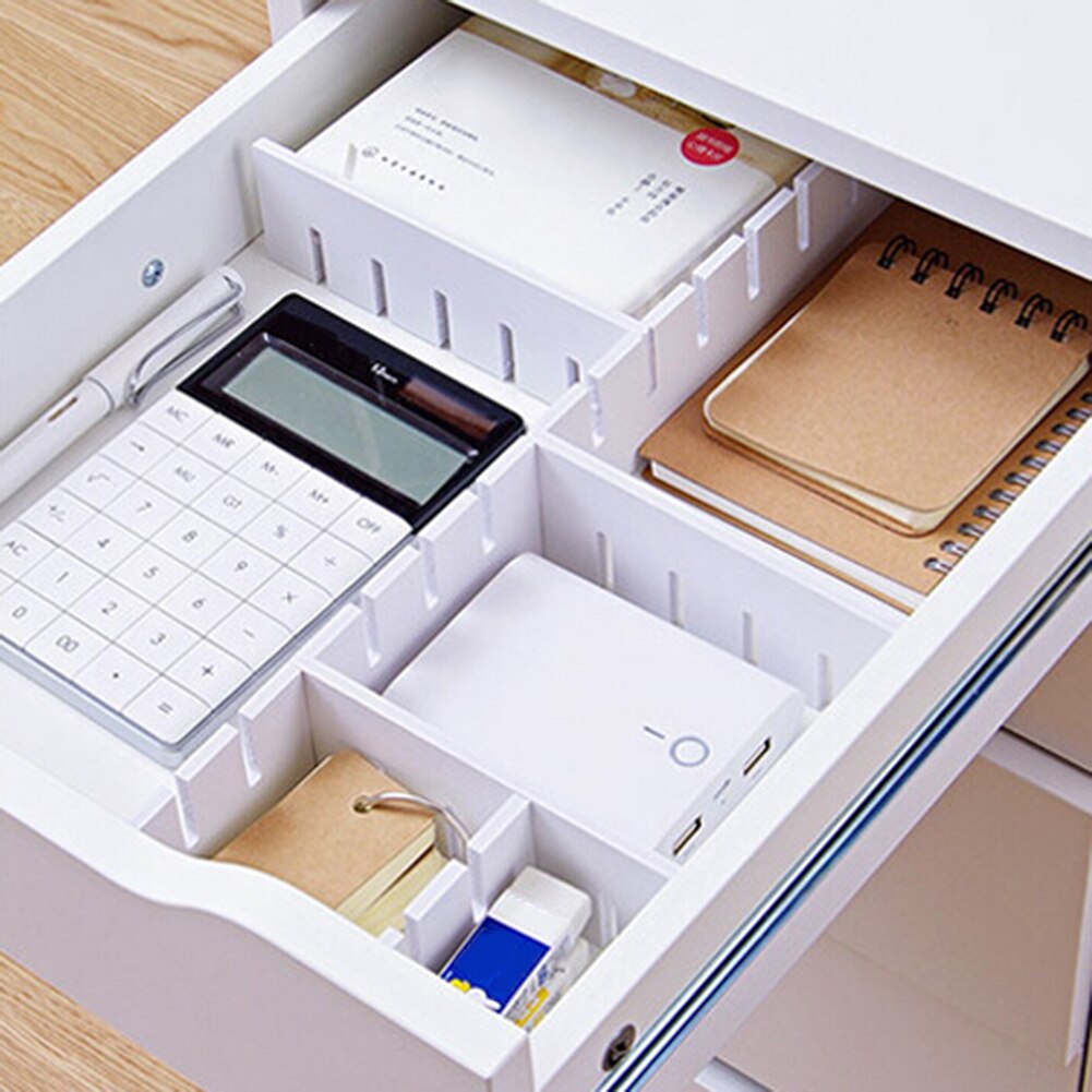 Drawer Divider Clapboard Partition Board Adjustable Divider Plate Cabinet DIY Grid Partition Storage Drawers Organizer Separator