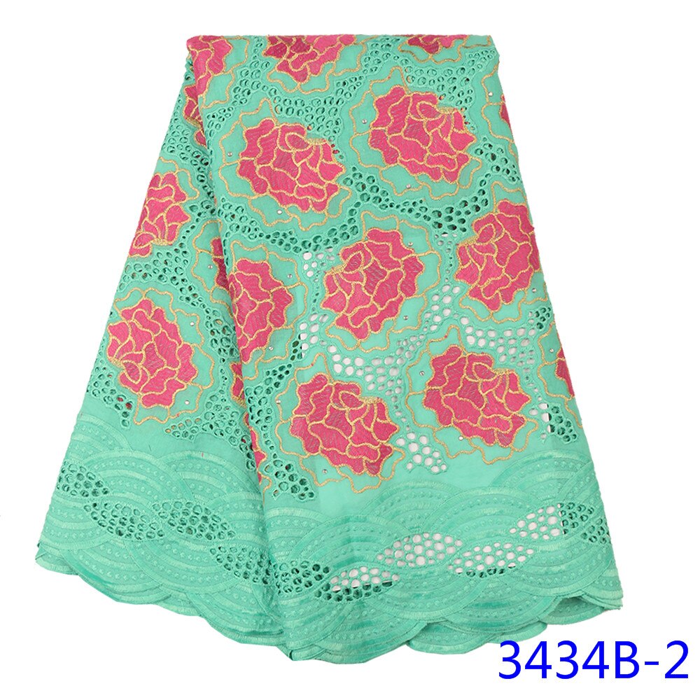 Afrikaanse Fluwelen Kant Stof Kant Nigeriaanse Kant Stoffen Voor Trouwjurk Naaien Franse Kant Stof YA3386B-1: Picture 2