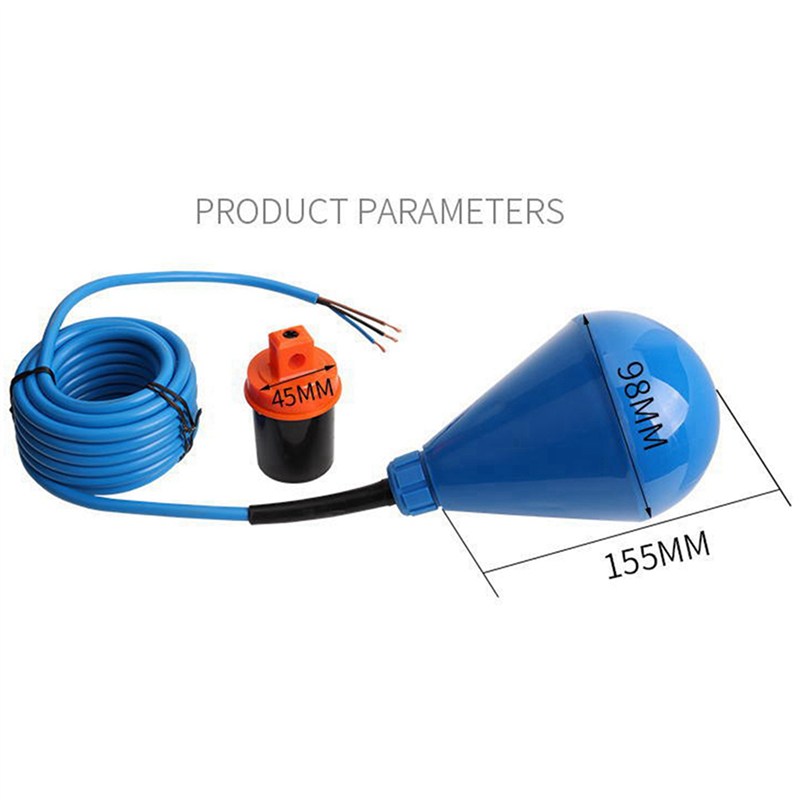 B84B-2X Heavy Duty Float Switch For Sewage, Suspended Solids And Viscous Liquids (Line Length 10 Meters)