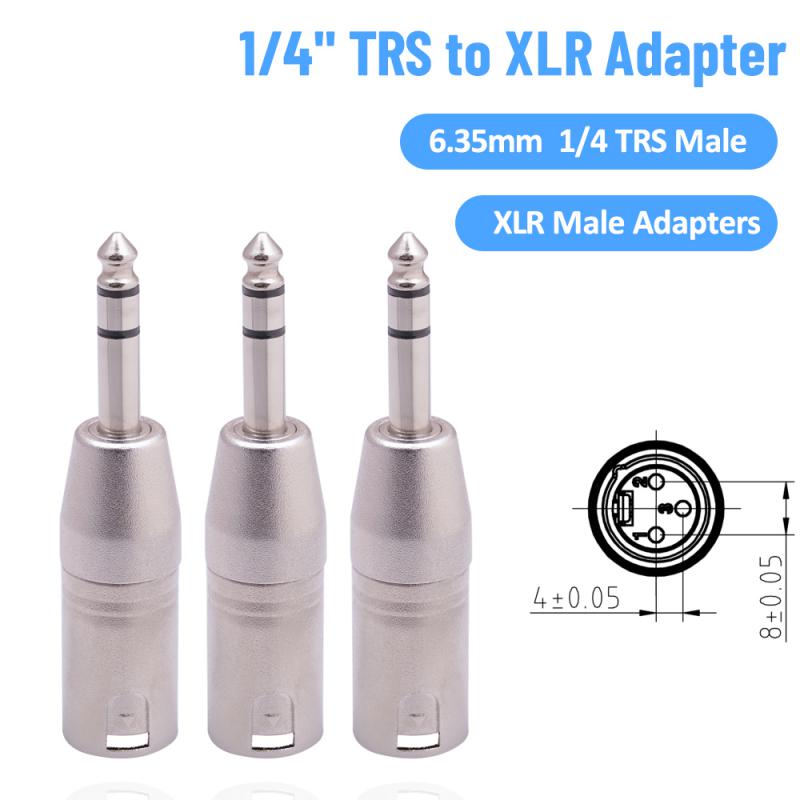 3,5 mm tot 2,5 mm/2,5 mm tot 3,5 mm/3,5 mm tot 6,35 mm/6,35 mm naar 3,5 mm adapter converter stereo audio hoofdtelefoonaansluiting