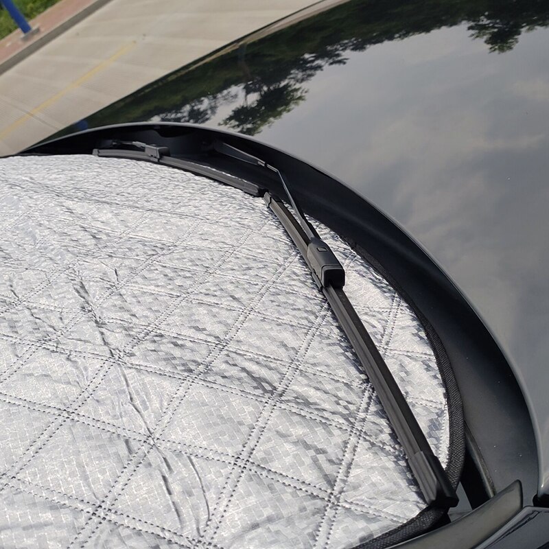 Car Windshield Cover Thick Aluminized Film Snowboard Front Window Anti-Frost And Sun-Shading Dual-Purpose Protection Board