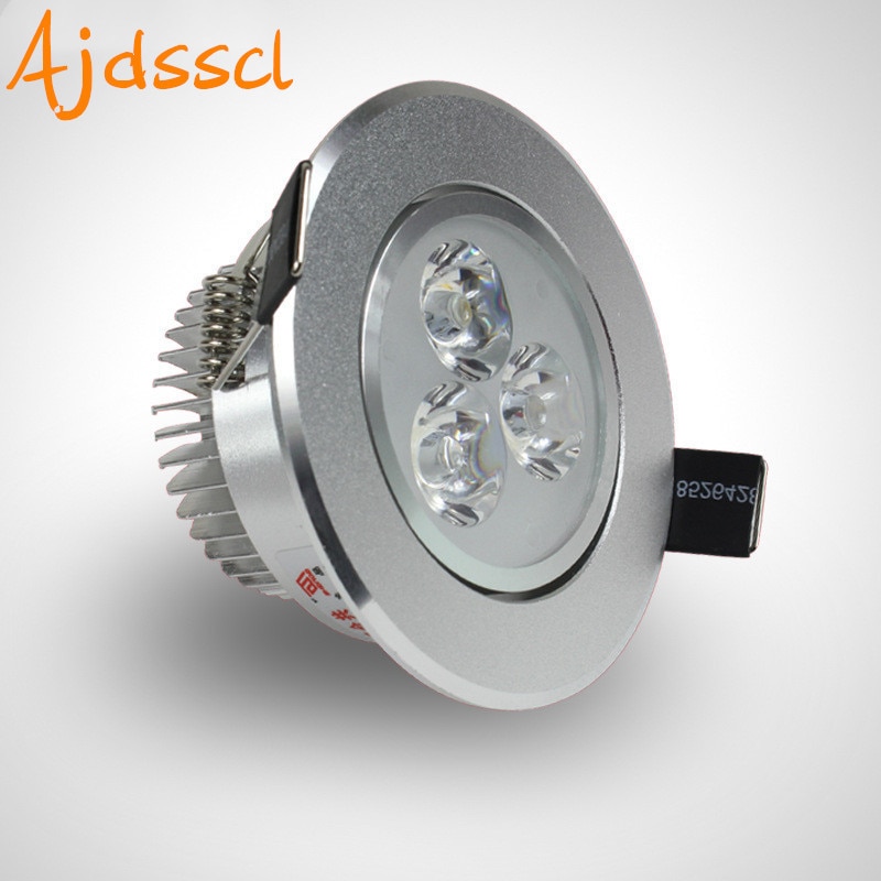 10 stuks/partij led downlight inbouw sopt 6w 9w 12w 15w 21w led plafond downlight dimbaar led downlight led spot licht
