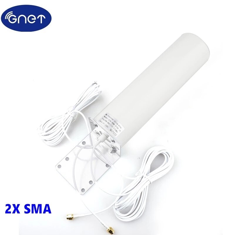 Antenne WiFi 3G/4G LTE double Mimo avec connecteur mâle SMA, Booster de Signal pour routeur CPE
