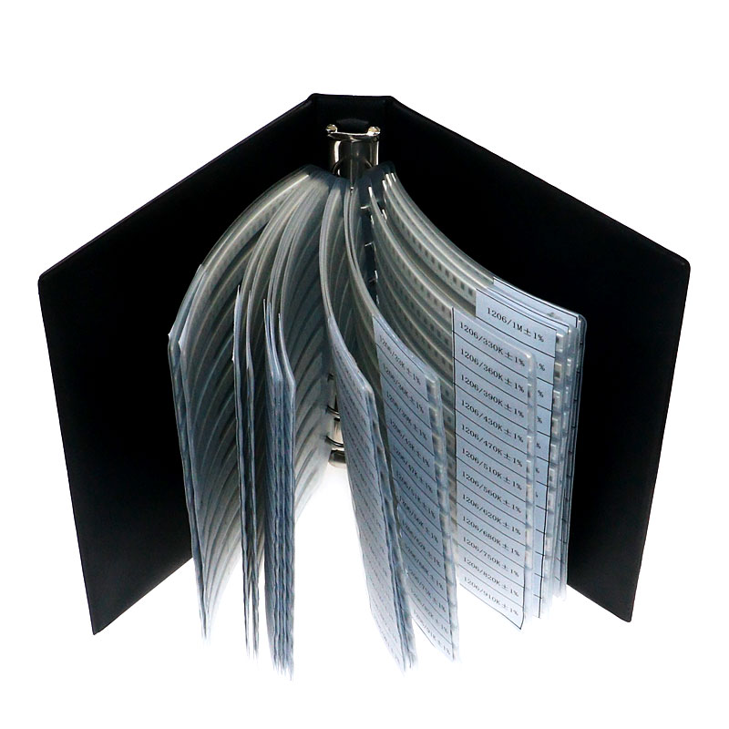 4250pcs 170 Values 1206 SMD Chip Resistor 0Ω-10MΩ 1% Assortment Kit Sample Book