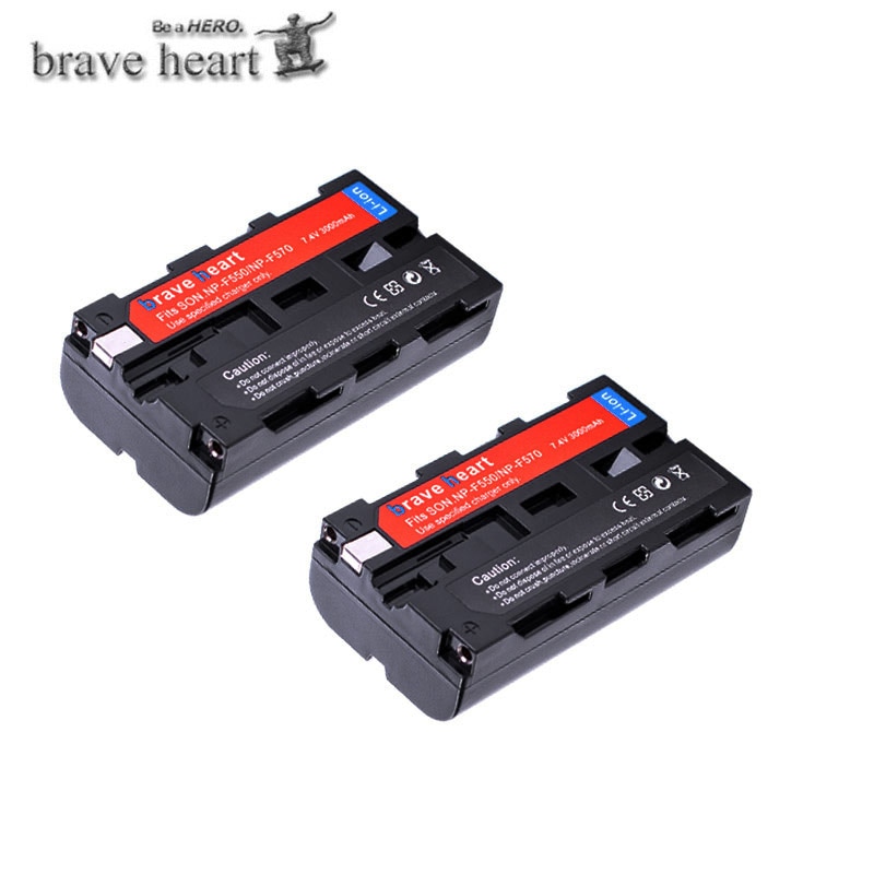 NP-F550 Batteries + NP-F530 NP F550 F570 Charger for Sony NP-F570 CCD-SC55 CCD-TRV81 DCR-TRV210 MVC-FD81 NP-F730 NP-F750 Hi-8