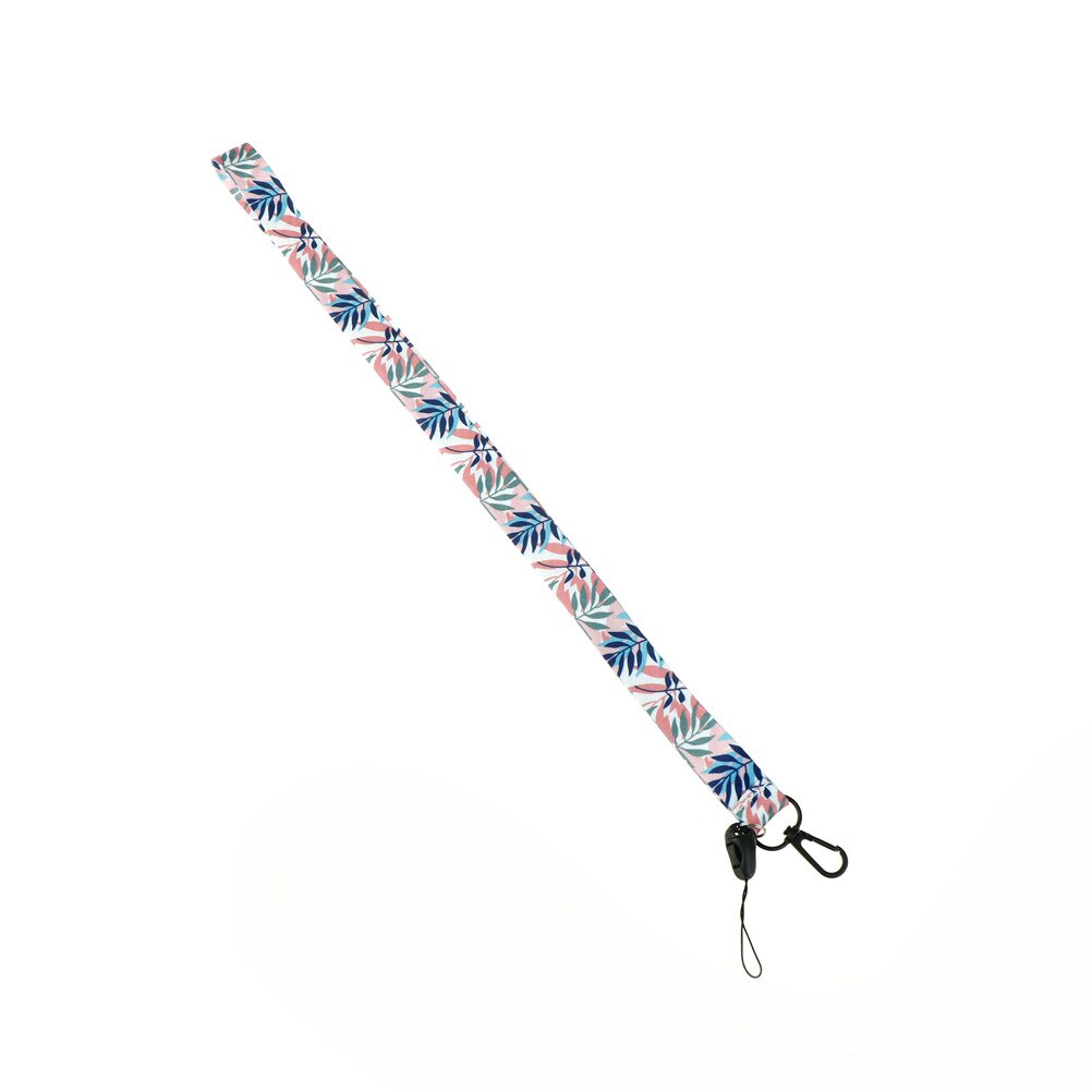 Kleine Frische Blätter Nacken Gurt Lanyards für schlüssel Ich würde Karte Fitnessstudio praktisch Riemen USB abzeichen Halfter DIY Telefon Hängen seil Schlüsselband