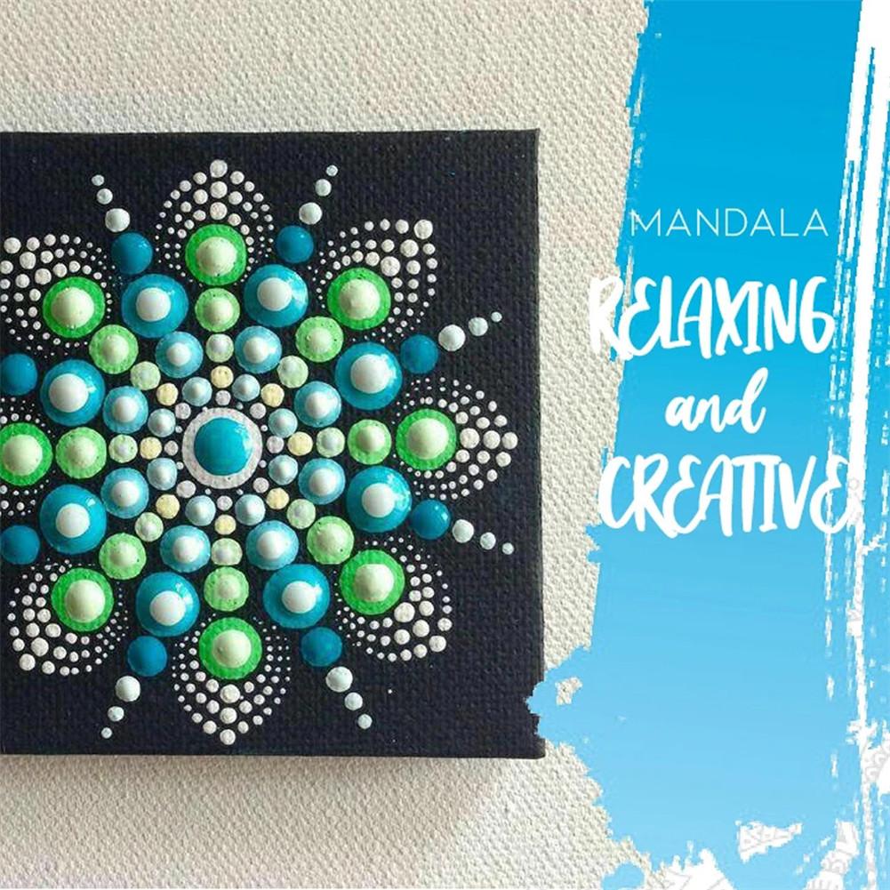 20PCS Dot Painting Tools Kit High Exquisite DIY Painting Templates Set For Rock Painting Home Decoration