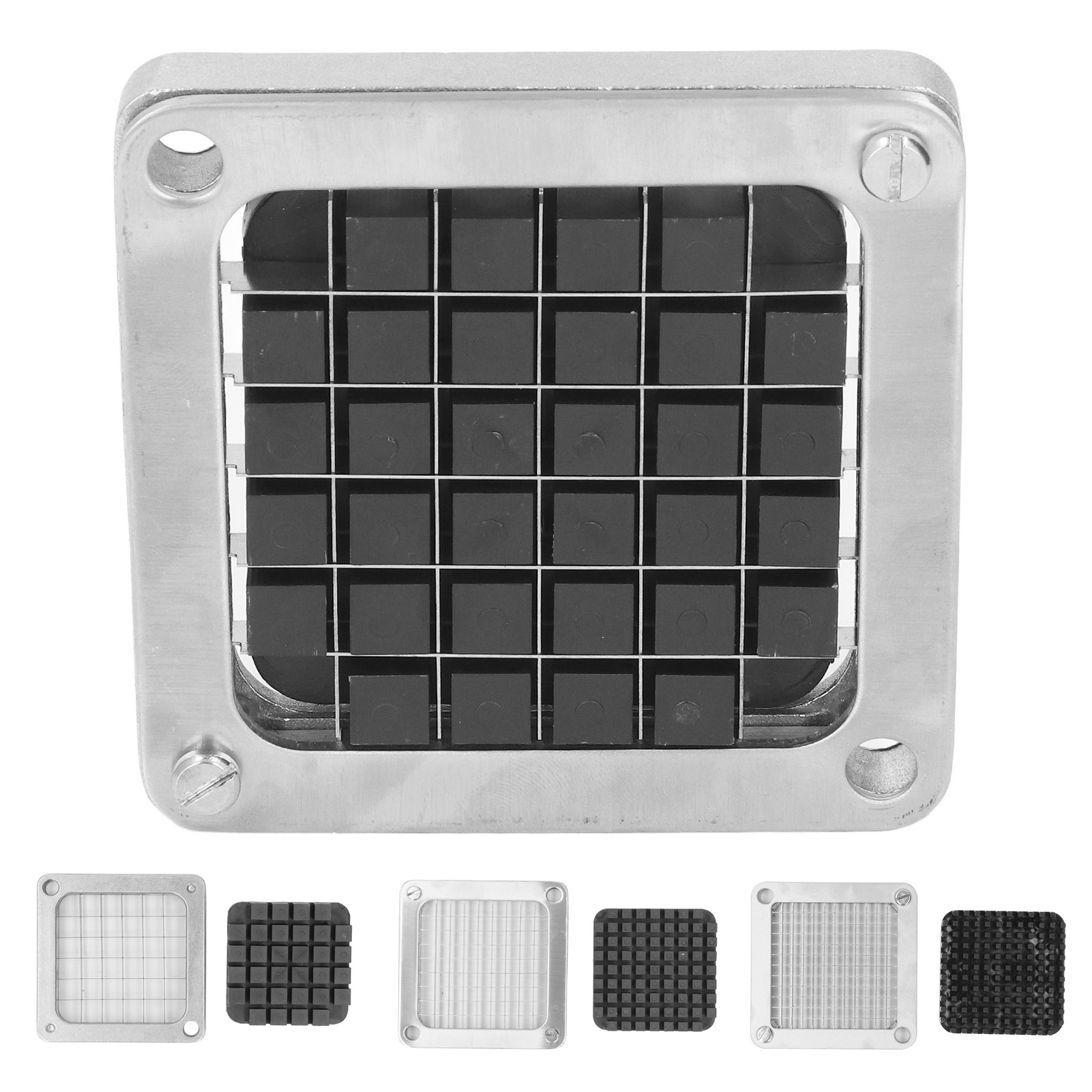 French Fry Cutter, Chips Cutter Parts Stainless Steel French Fry Potato Chips Cutters 6/9/12mm Blades Size Blade Cutting Machine
