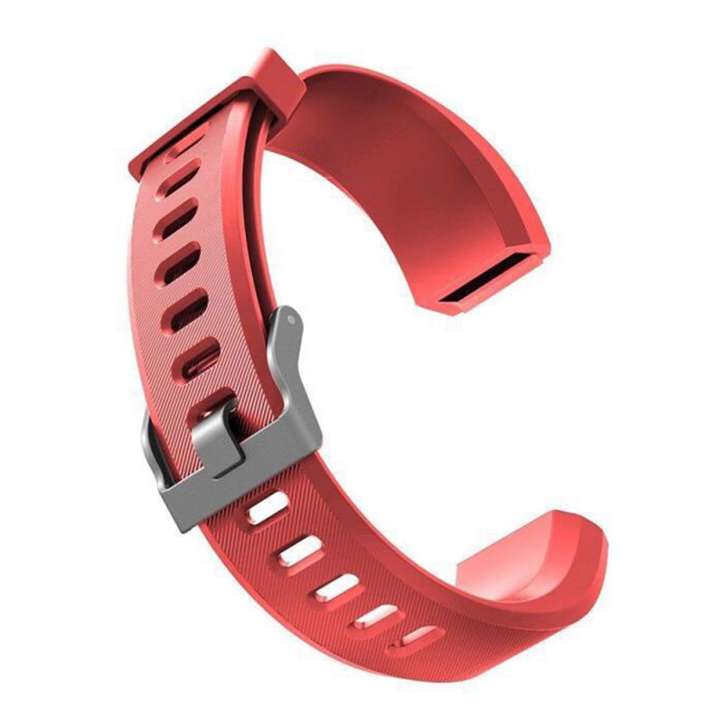 Nuovo cinturino da polso sostituzione cinturino in Silicone Smart Watch cinturino per ID115 Plus Pedometer Smart Watch Accessorie: 02