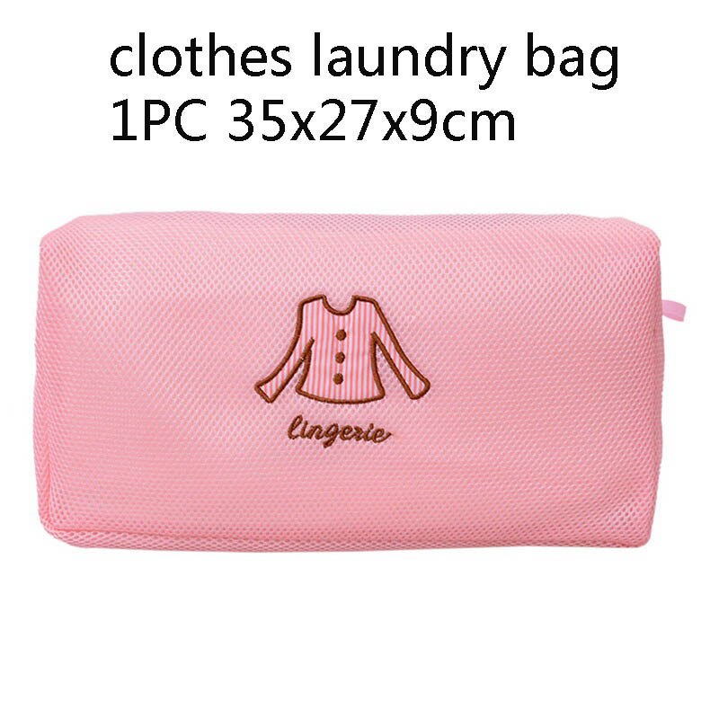 Lynlås vaskepose tøj vaskepose bh sokker undertøj taske vaskemaskine container beskytter multisize hjemmelagring: C