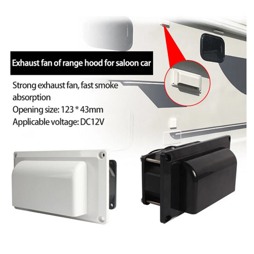 Extractor de ventilación lateral para RV, caravana, autocaravana, remolque para Camper, 12V, caravana, remolque, autocaravana, ventilador de ventilación lateral