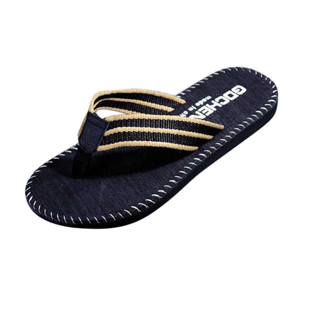 JAYCOSIN tongs femmes pantoufles été coin Peep orteil décontracté chaussures à plate-forme compensée dames sandales chaussures de plage femme sandales 12: BK / 44