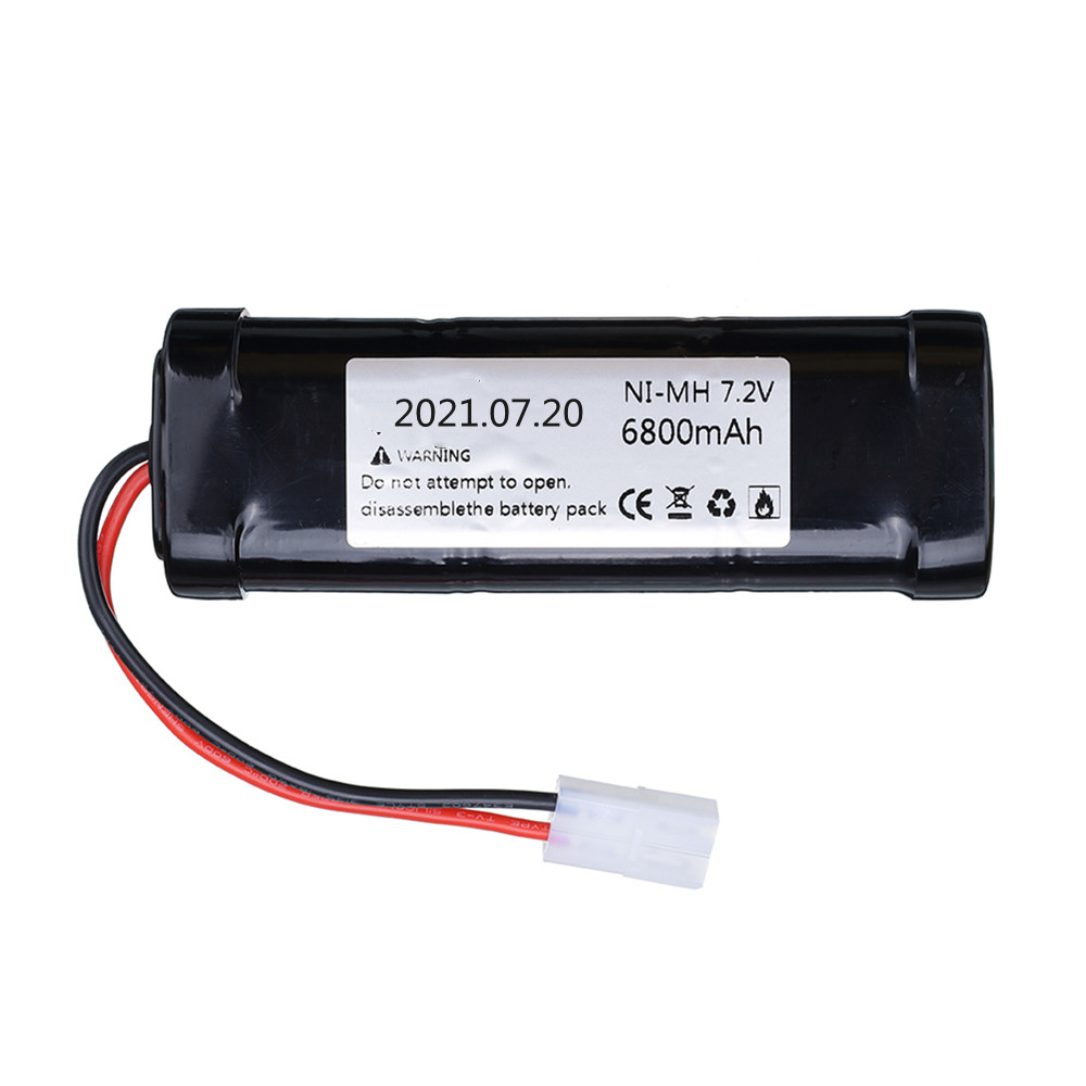 7.2V 5000mAh Ni-MH SC battery and 7.2v charger for RC toys tank car Airplane Helicopter With Tamiya Connectors 7.2 v battery: PURPLE