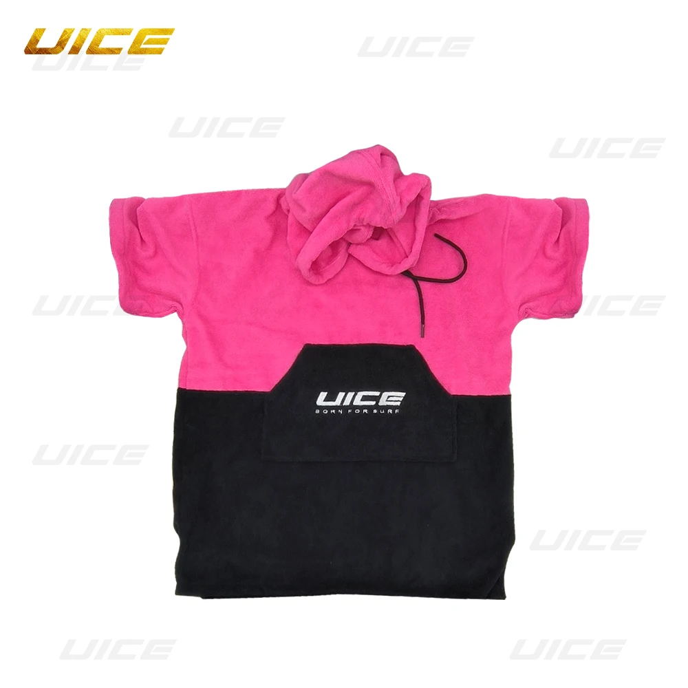 Strand tuch Surfen Poncho Wickelt uch schnell trocknende Kapuze Kleid Mikro faser für freundlicher Strand decke Badet uch: Ursprünglich Titel