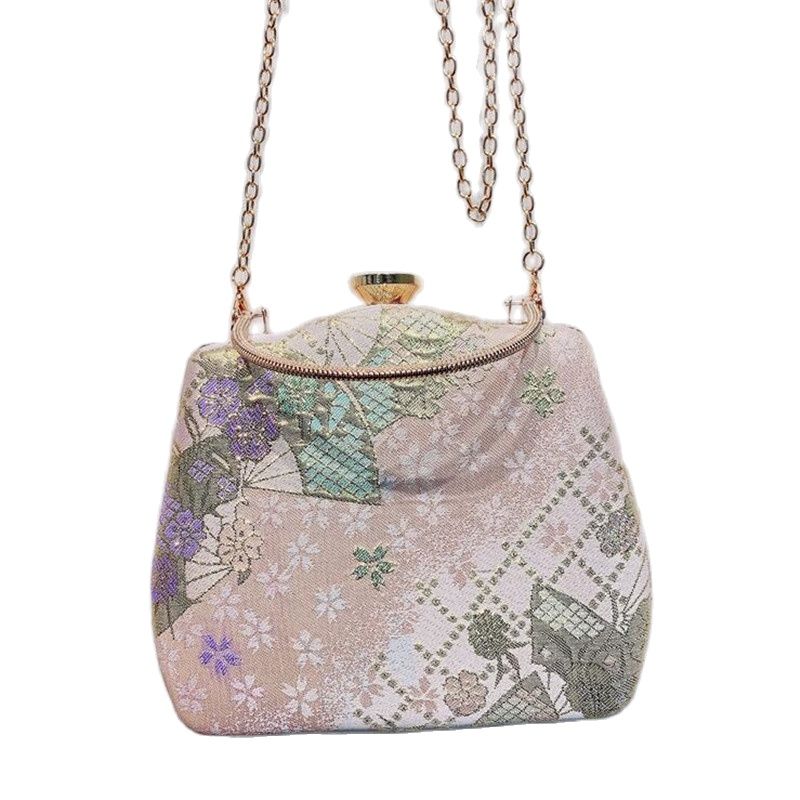 Gedrukt Foto 'S Avondtasje Box Wedding Clutch Purse Voor Dames Bruid Banket Purse Met Chain MN1553